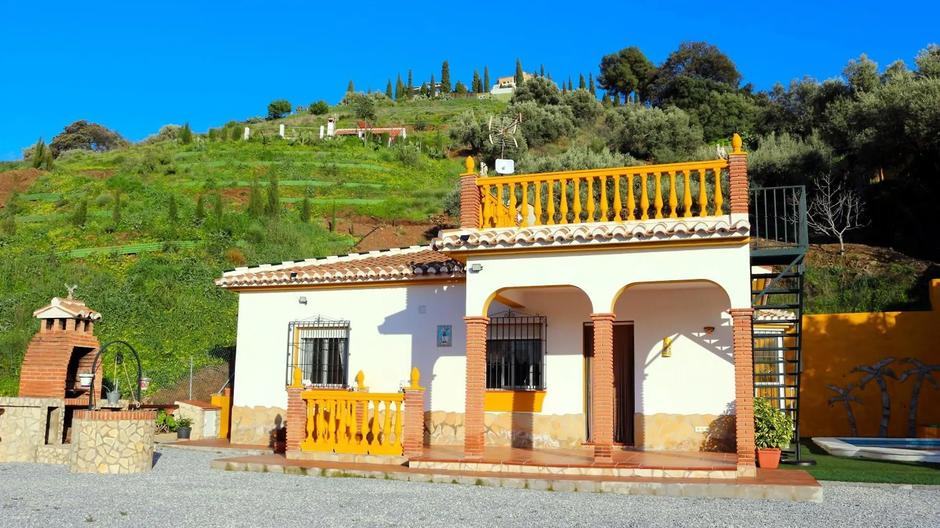Вилла El Ranchito, Playa A 10 Min, Piscina, Bbq, Chimenea, Vistas, Terraza, Aparcamiento Торрокс-Коста Дом отдыха