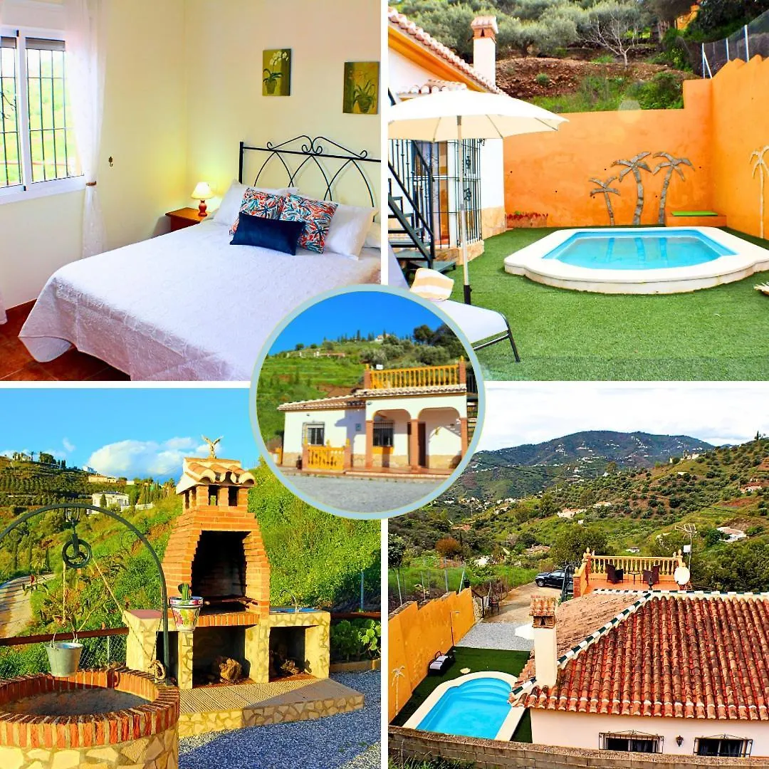 Вилла El Ranchito, Playa A 10 Min, Piscina, Bbq, Chimenea, Vistas, Terraza, Aparcamiento Торрокс-Коста