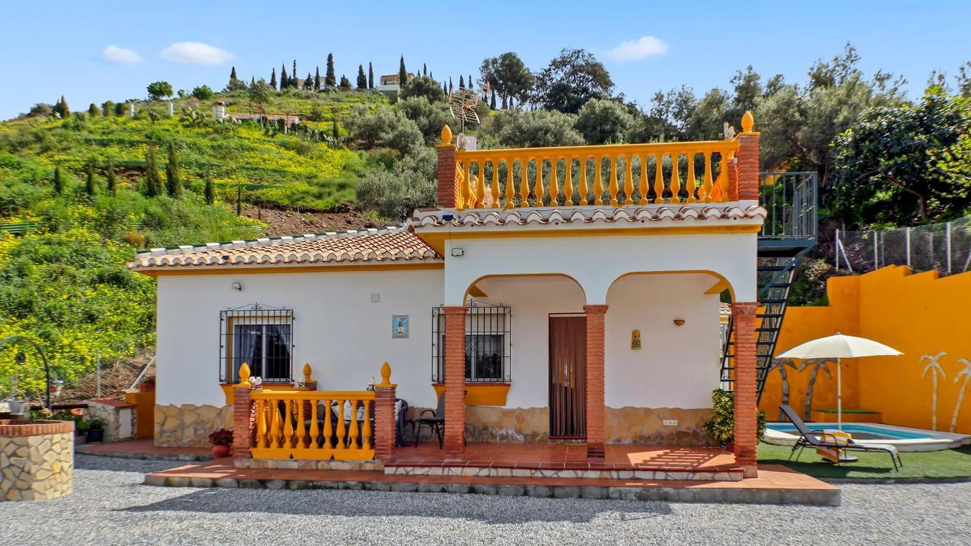 Casa de Férias El Ranchito, Playa A 10 Min, Piscina, Bbq, Chimenea, Vistas, Terraza, Aparcamiento Vila Torrox